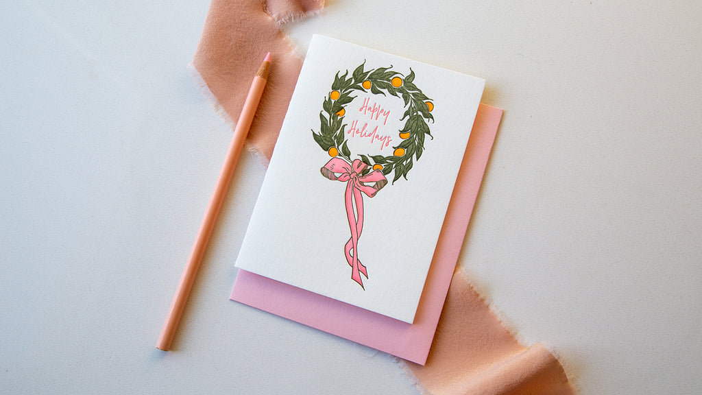 HAPPY HOLIDAY WREATH